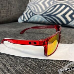 Oakley holbrook Sunglasses with Amber Lenses